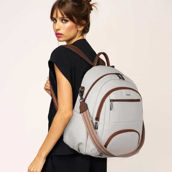 35L Backpack Purse for Women Men Large Travel Backpack for Work College Back?